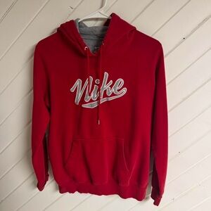 Nike Men's Red Hoodie
